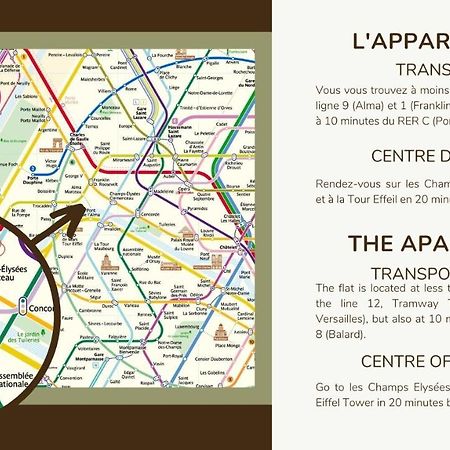 Champs Elysees!Montaigne, New Luxurious 6Pers Flat 파리 외부 사진