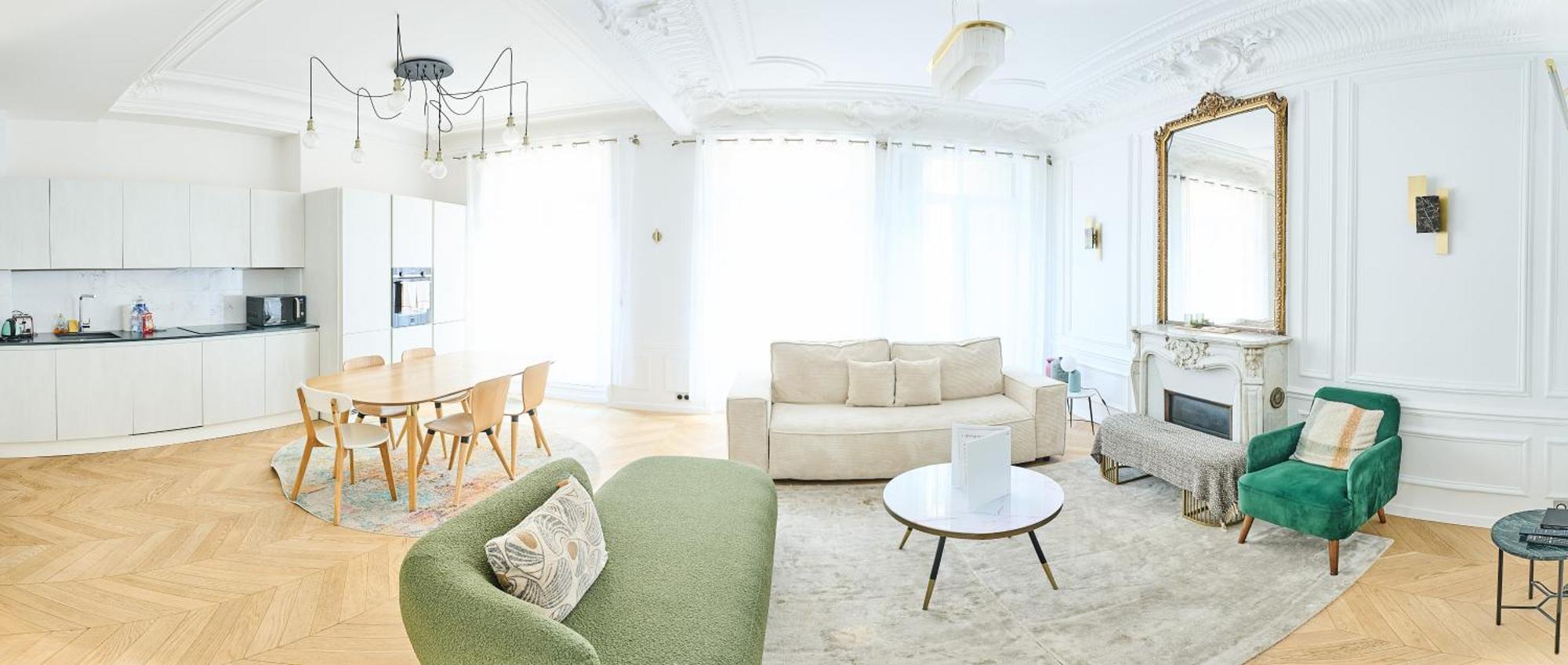Champs Elysees!Montaigne, New Luxurious 6Pers Flat 파리 외부 사진